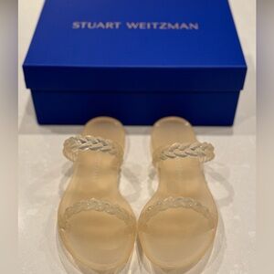 STUART WEITZMAN Women's Sawyer Jelly Slide Sandals